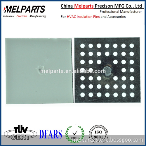Mild steel self adhesive pins